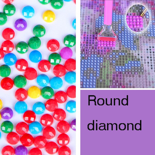 Diamond Paintings, Leprechaun And Friend - Cartoon Diamond Painting, Full Round/Square 5D Diamonds