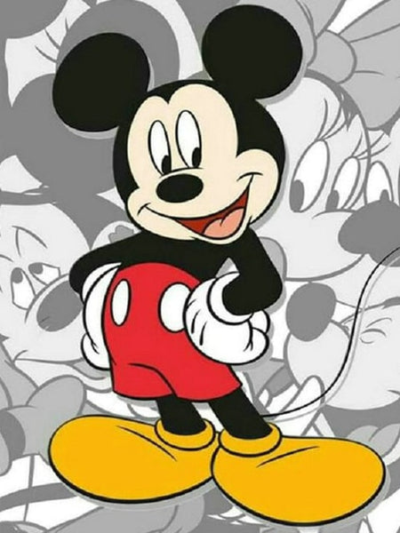 Diamond Paintings, 25 Famous Cartoon Designs - DIY Cartoon Diamond Painting Kit, Full Round Diamonds