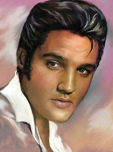 Diamond Paintings, Elvis Portrait - Portrait Diamond Painting, Full Square / Round 5D Diamonds