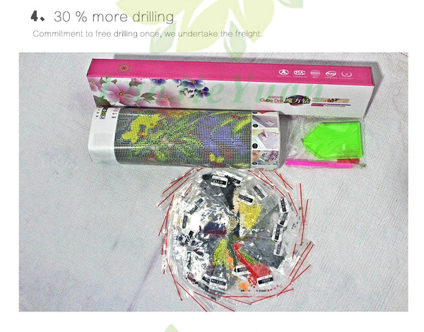 Painted Butterfly | Animal Diamond Painting Kit | 5D Full Drill Square, Magic Round, Pebble Round Diamonds | DIY Rhinestone Embroidery -Diamond Painting Kits, Diamond Paintings Store