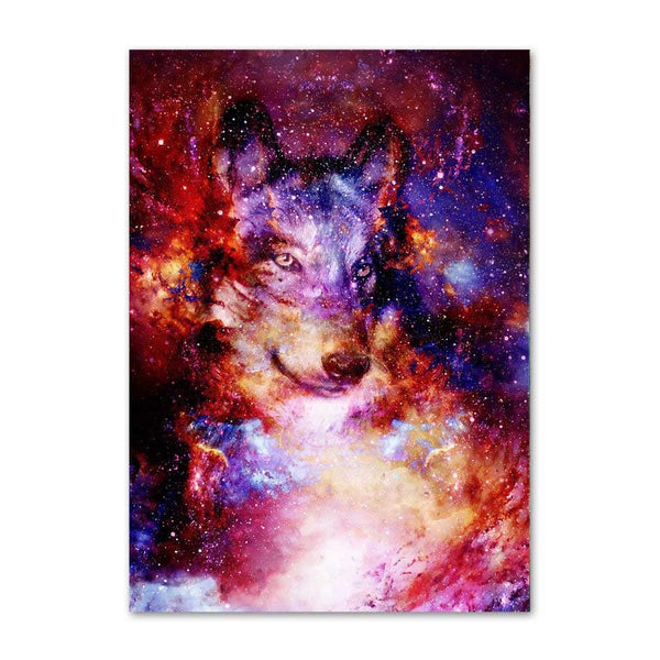 5D DIY Lion Wolf Tiger Diamond Painting | Animal Diamond Wall Art | Colorful Wild Animal | Mosaic Full Square Diamond Painting -Diamond Painting Kits, Diamond Paintings Store
