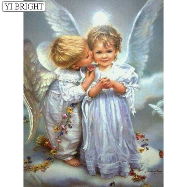 New Arrival - Little Angels, 5D Diamond Painting Kit - On Sale -Diamond Painting Kits, Diamond Paintings Store