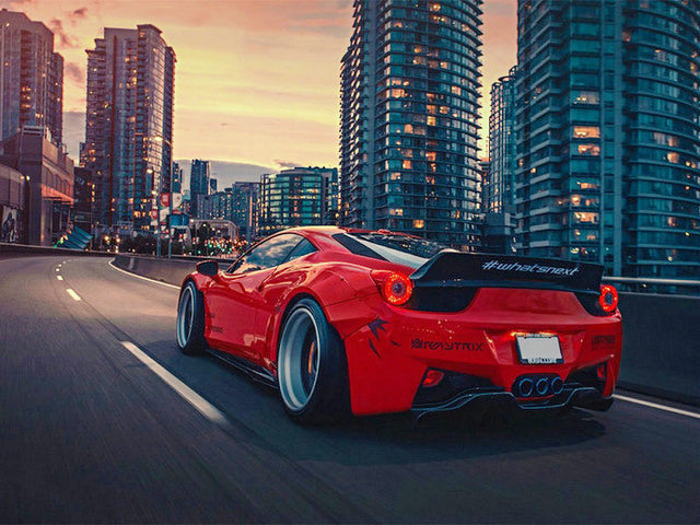 Turbo Race Car | Sports Car Diamond Painting | Full Round/Full Square Drill 5D Rhinestones | DIY Diamond Kit | Expensive Fancy Automobile -Diamond Painting Kits, Diamond Paintings Store