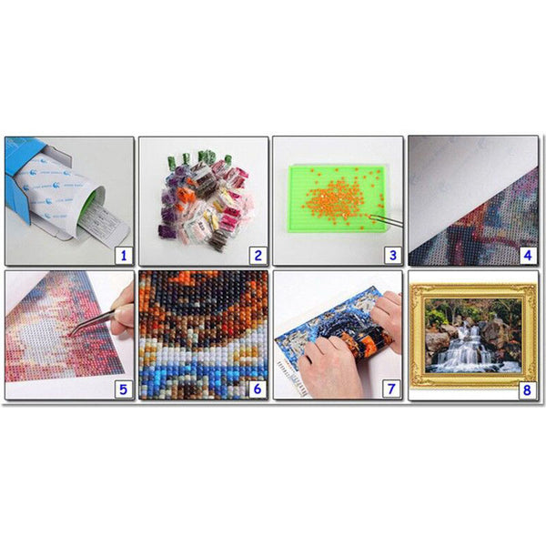 Diamond Paintings, Starship Diamond Painting | Space Room Art | Full Square/Round Drill Diamonds