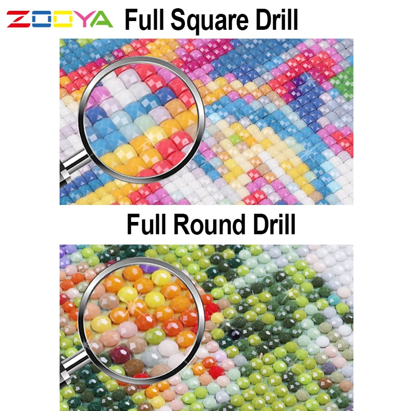 Baby Elephant Diamond Painting Kit, Full Square/Round Drill