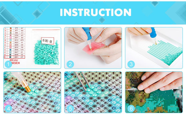 Floral Diamond Painting | Full Square Drill Rhinestone Embroidery | Colorful Flower Diamond Cross Stitch | DIY Dandelion Flower Diamond Painting -Diamond Painting Kits, Diamond Paintings Store