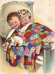 Siblings Cuddle With Puppy | Portrait Diamond Painting | Full Round/Full Square Drill 5D Rhinestone Embroidery | DIY Diamond Cross Stitch -Diamond Painting Kits, Diamond Paintings Store