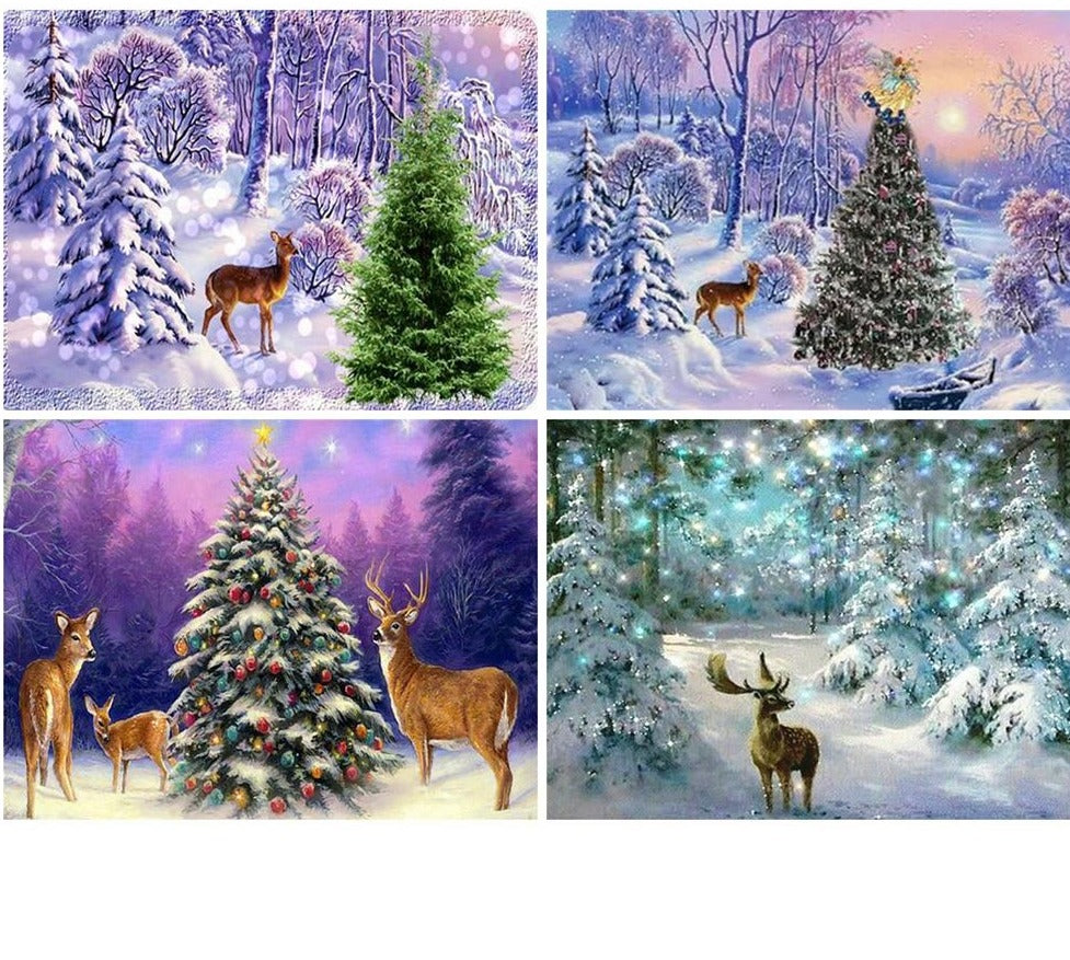 Christmas Diamond Painting Kits, Christmas Snowman Diamond Art Kits,  Special Shape Diamonds, DIY Diamond Painting Table Decoration Art Crafts,  Home Of