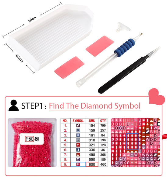 Christmas Diamond Painting 5 Winter Scenes - Full Round/Square Drill Diamonds - Diamond Paintings Store