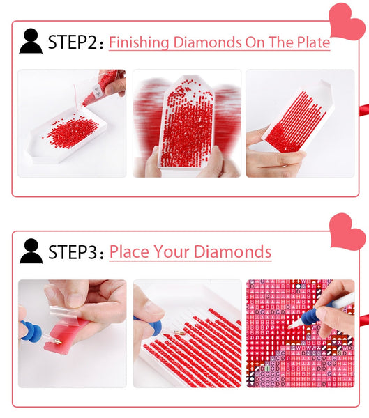 DIY Bald Eagle Diamond Painting Kit In Full Round/Square Drill Diamonds - Diamond Paintings Store