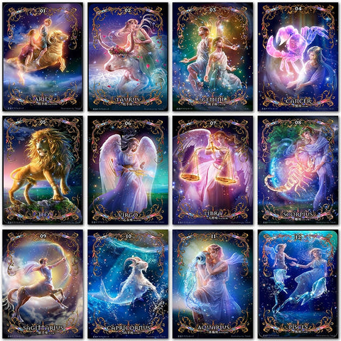Zodiac Constellations, Diamond Paintings - Diamond Paintings Store
