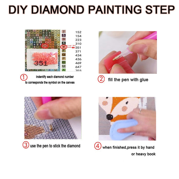 Cartoon Angry Cat Polishing Shoes | Cat Diamond Painting Kit | 5D Full Square/Round Diamond | Funny Animal Diamond Embroidery - Diamond Paintings Store