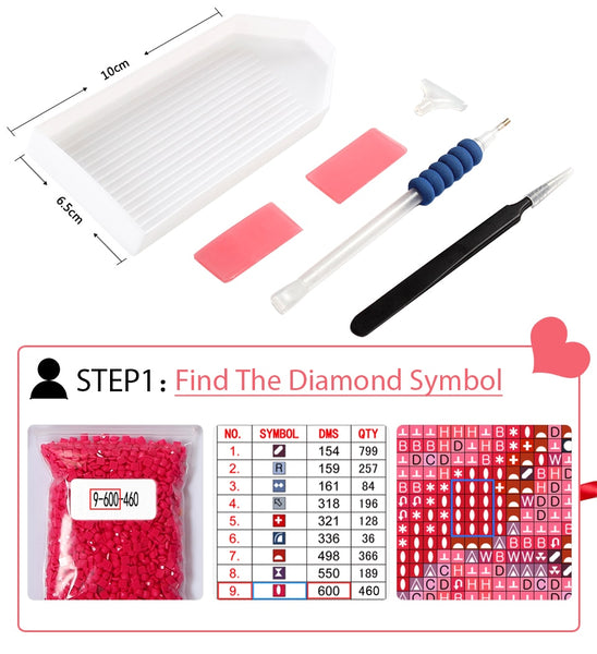 Cat Diamond Painting Kit Round/Square Diamonds in Multiple Canvas Sizes - Diamond Paintings Store