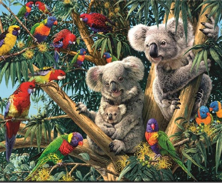 Koala Bear - JB Creative - Paintings & Prints, Animals, Birds, & Fish,  Bears, Other Bears - ArtPal