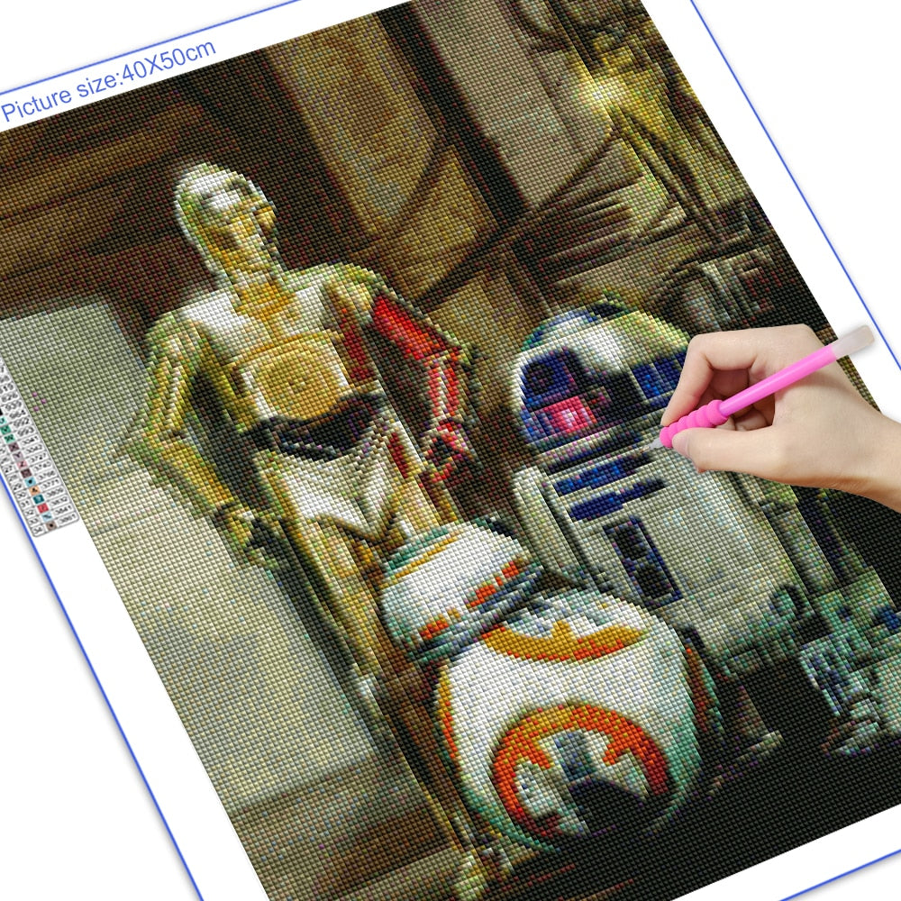 Diamond Art Kit: Star Wars Droids