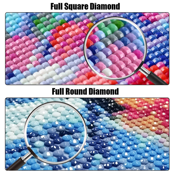 Diamond Paintings, DIY Sci Fi Diamond Painting Kit, Space Wars, Full Round/Square Diamonds