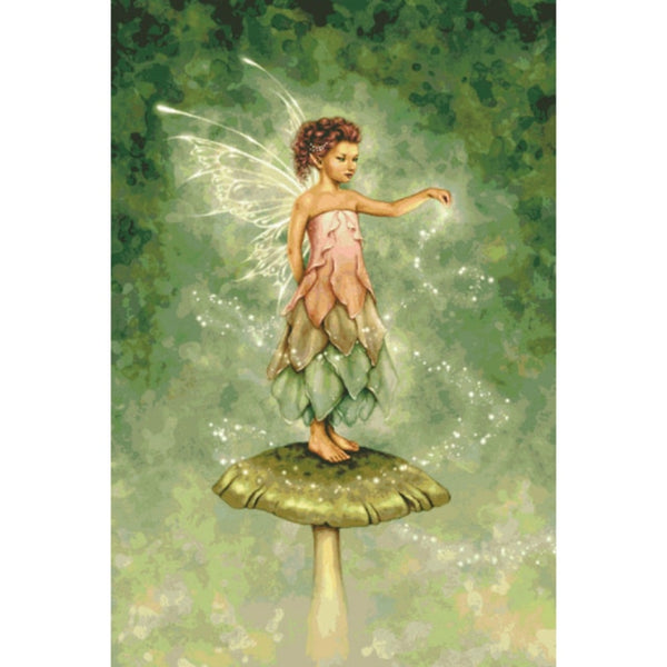 Diamond Painting Fairy Girl 5D Diy Butterfly Elf Cross Stitch Mosaic Patch Diamond Embroidery Inlaid Gift Decoration Design - Diamond Paintings Store