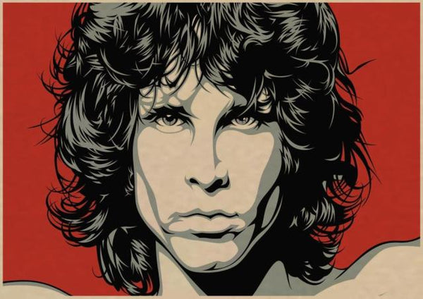 Diamond Paintings, DIY The Doors Diamond Painting Portrait Jim Morrison