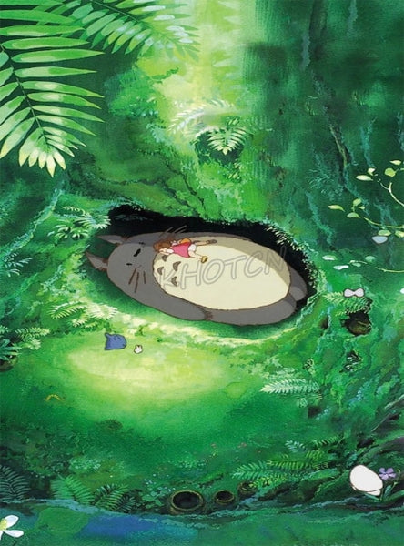 Diamond Paintings, Totoro Chinchilla Anime Diamond Painting, Round/Square Drills