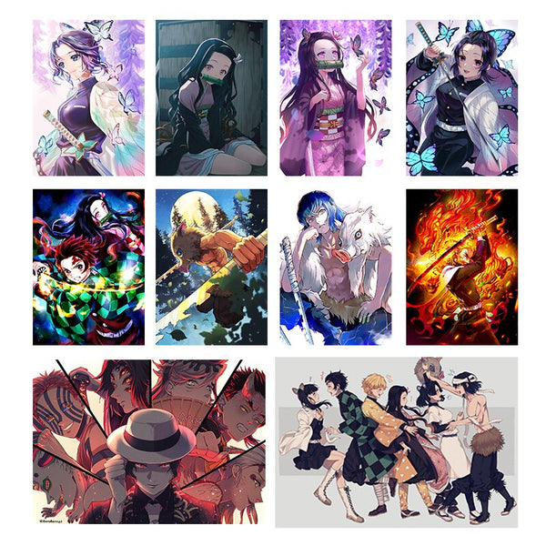 Diamond Paintings, Demon Slayer Nezuko Anime Diamond Art, Round/Square Drill