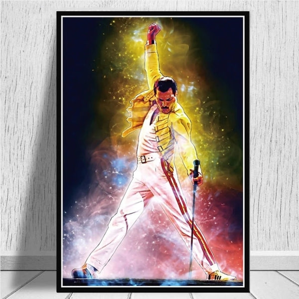 Diamond Paintings, Freddie Mercury Diamond Painting Kit, Full Square/Round Drill