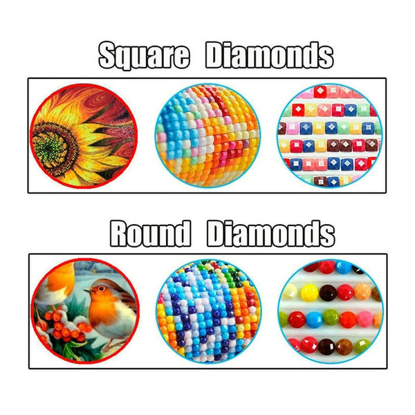 Diamond Paintings, Glowing Guitar Diamond Painting | Musical Instrument Diamond Painting Kit | Full Round/Square Rhinestones