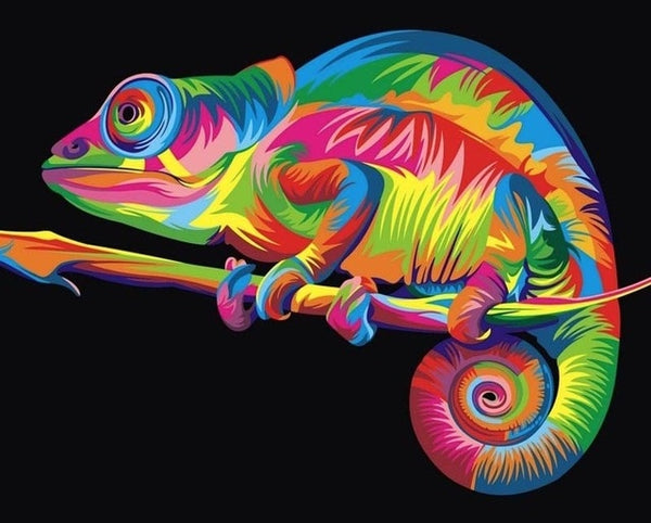 "Colorful Animals" 3D Embroidery Cross Stitch -Diamond Painting Kits, Diamond Paintings Store