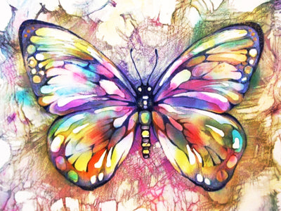 Colorful Butterfly, Diamond Painting– Diamond Paintings Store