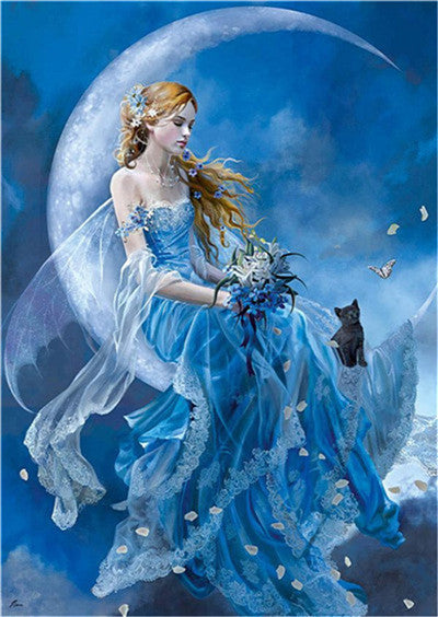 New Fairy Angels - 5D Diamond painting cross stitch -Diamond Painting Kits, Diamond Paintings Store