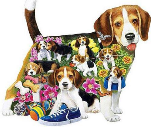 Mixed Animal Prints, 5D Diamond Painting Kits - 22 Designs to Choose -Diamond Painting Kits, Diamond Paintings Store