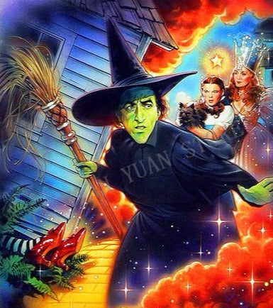 New Wizard of Oz 5D Diamond Painting, Full square/round Drill,  3 Designs -Diamond Painting Kits, Diamond Paintings Store
