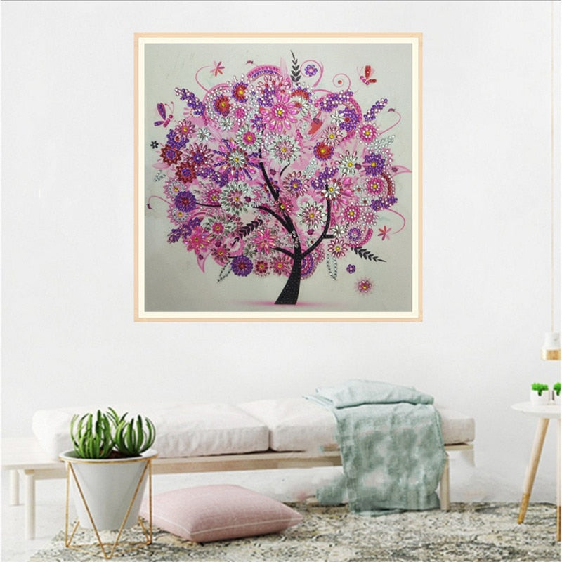 New - Four Seasons Color Tree, Rubik Crystal Diamond Painting– Diamond  Paintings Store