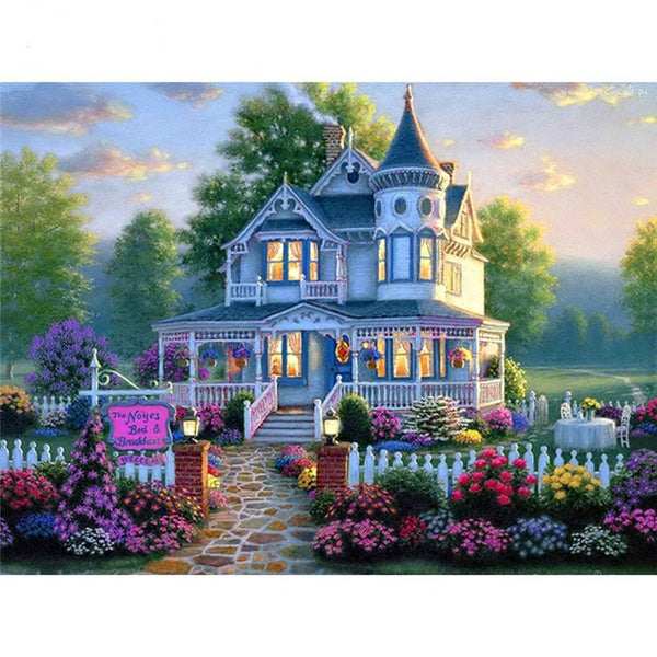 New Village Crystal Diamond Painting Kits, New Arrivals, full drill square 5D diamond painting -Diamond Painting Kits, Diamond Paintings Store