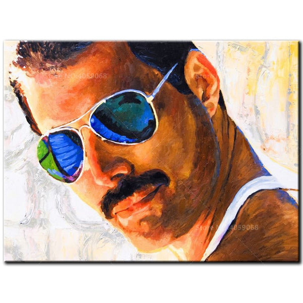 Freddie Mercury, 5D Diamond Painting, Full Square/Round Diamond Mosaic Embroidery Painting -Diamond Painting Kits, Diamond Paintings Store