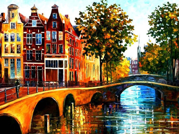 City Nights Crystal Diamond Painting, full drill square -Diamond Painting Kits, Diamond Paintings Store