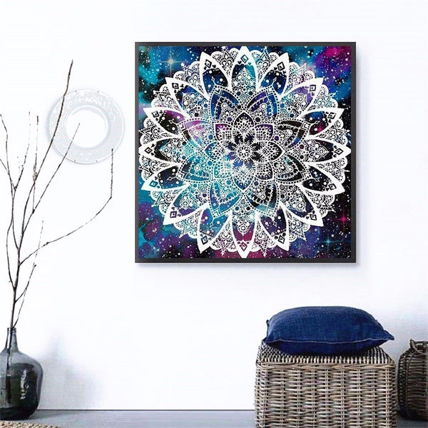 Full Square/Round Drill Rhinestones | Mandala Diamond Painting Kit | Abstract Diamond Embroidery -Diamond Painting Kits, Diamond Paintings Store