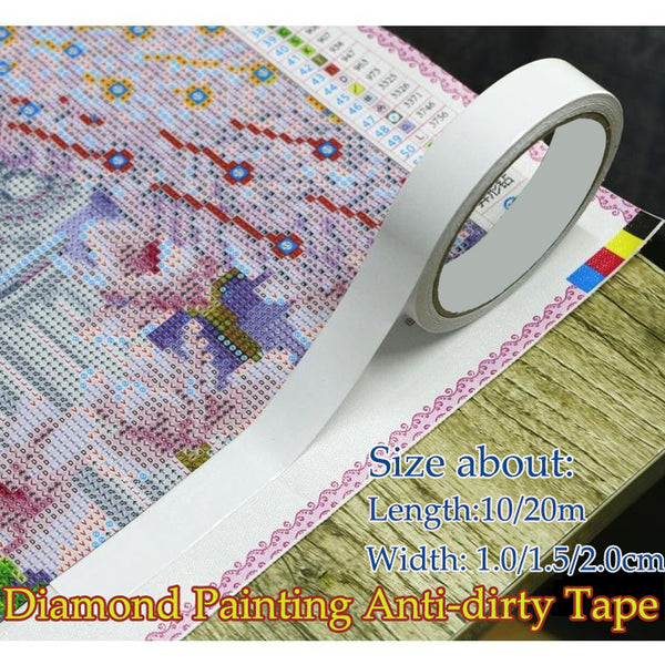 Diamond Painting Edge Tape | Canvas Adhesive | Rhinestone Embroidery Accessories | Edging Tape -Diamond Painting Kits, Diamond Paintings Store
